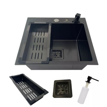 Cuba Gourmet Quadrada Aço Inox 44x44cm Black - Construinox